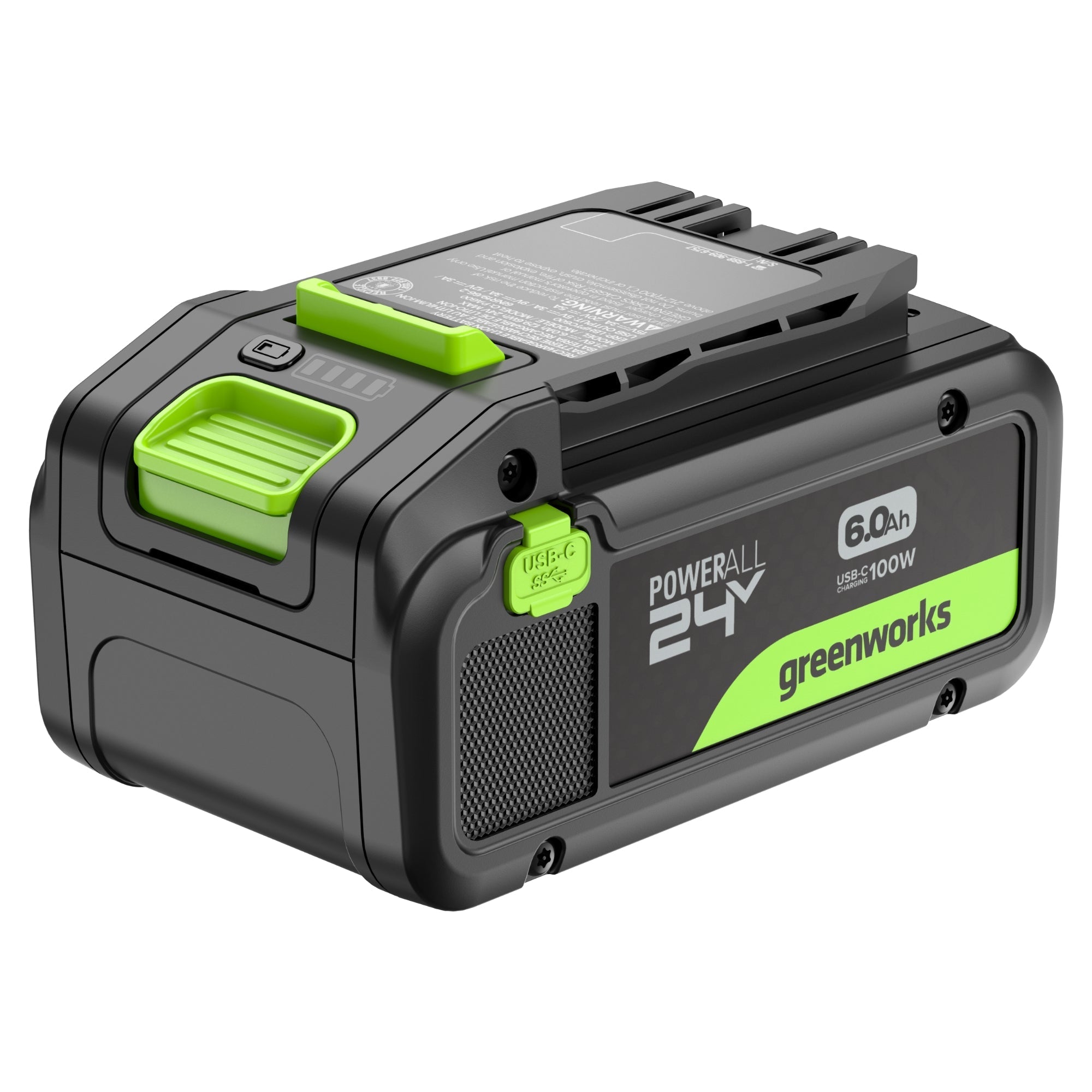 24V 6.0 Ah Battery with Bi-Directional USB-C Port MegaBDM
