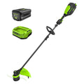 80V Cordless 16" Brushless Carbon Fiber String Trimmer: 2.0 Ah Battery and Charger MegaBDM