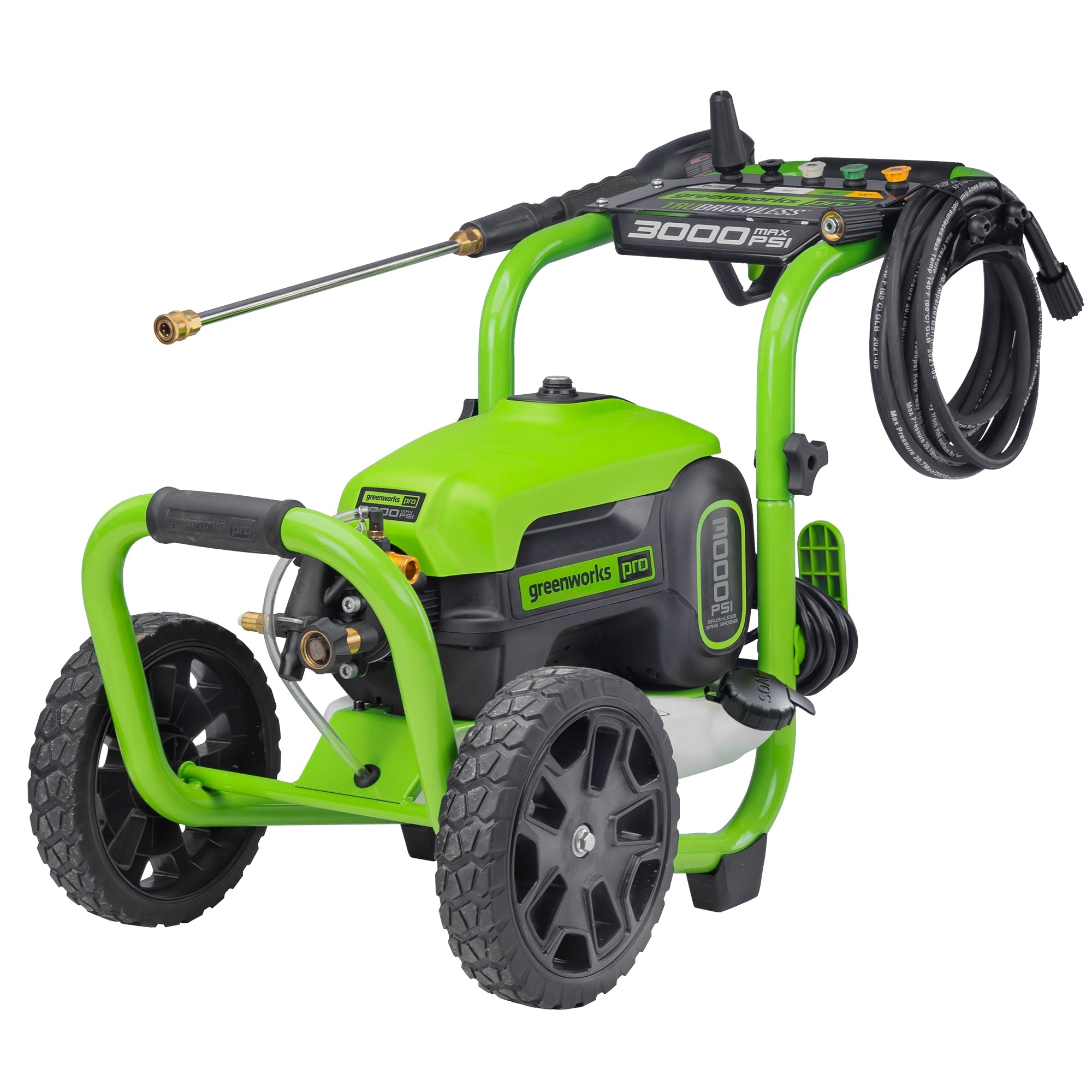 3000 PSI 2.0 GPM Cold Water Electric Pressure Washer MegaBDM