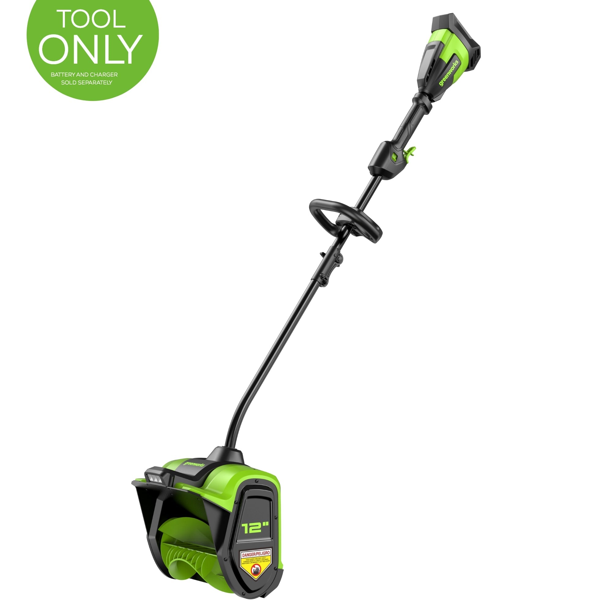 40V 12" Cordless Brushless Snow Shovel with Light (Tool Only) MegaBDM