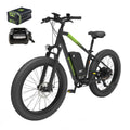 80V VENTURE Series 26" Fat Tire Electric Mountain Bike, 4Ah Battery and Charger MegaBDM