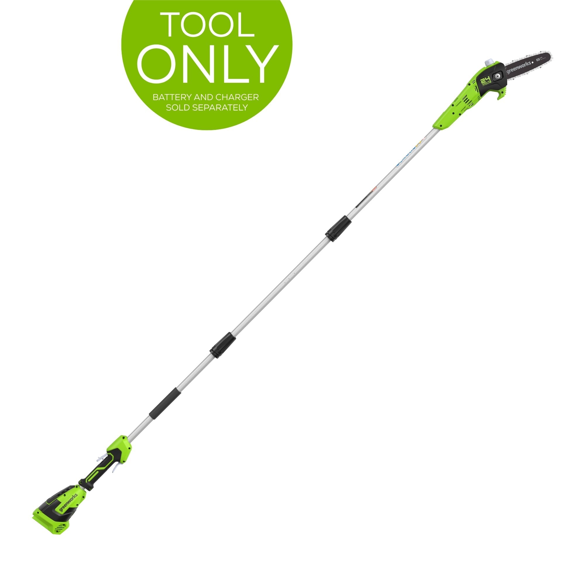 24V 8" Cordless Battery Pole Saw (Tool Only) MegaBDM
