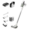 24V Cordless Battery White Stick Vacuum: 4.0 Ah USB-C Battery and Charger MegaBDM