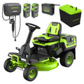 60V 30" CrossoverT Riding Lawn Tractor, Bagger Included, (4) 8.0 Ah (1) 20.0Ah Batteries and 600-Watt Charger, CRT3062 MegaBDM
