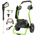 2000 PSI 1.2 GPM Cold Water Electric Pressure Washer (Green Frame) MegaBDM