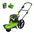 60V 22" Cordless Battery Wheeled String Trimmer, 8.0 Ah Battery and Charger MegaBDM