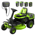 60V 30” CrossoverT Riding Lawn Tractor with (2) 8.0 Ah, (2) 4.0 Ah Batteries & 600-Watt Charger, CRT3061 MegaBDM