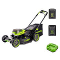 80V 21" Cordless Battery 4-in-1 Self-Propelled Mower: (1) 4.0Ah,(1) 2.0Ah Batteries & 2A Charger, LM2108S MegaBDM