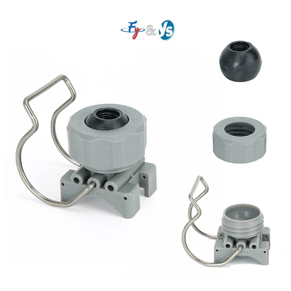 26988 Adjustable Ball Clip Eyelet Nozzles Adjustable Ball Clip Eyelet Nozzle Single Clamp Clip-eyelet Spray Nozzle