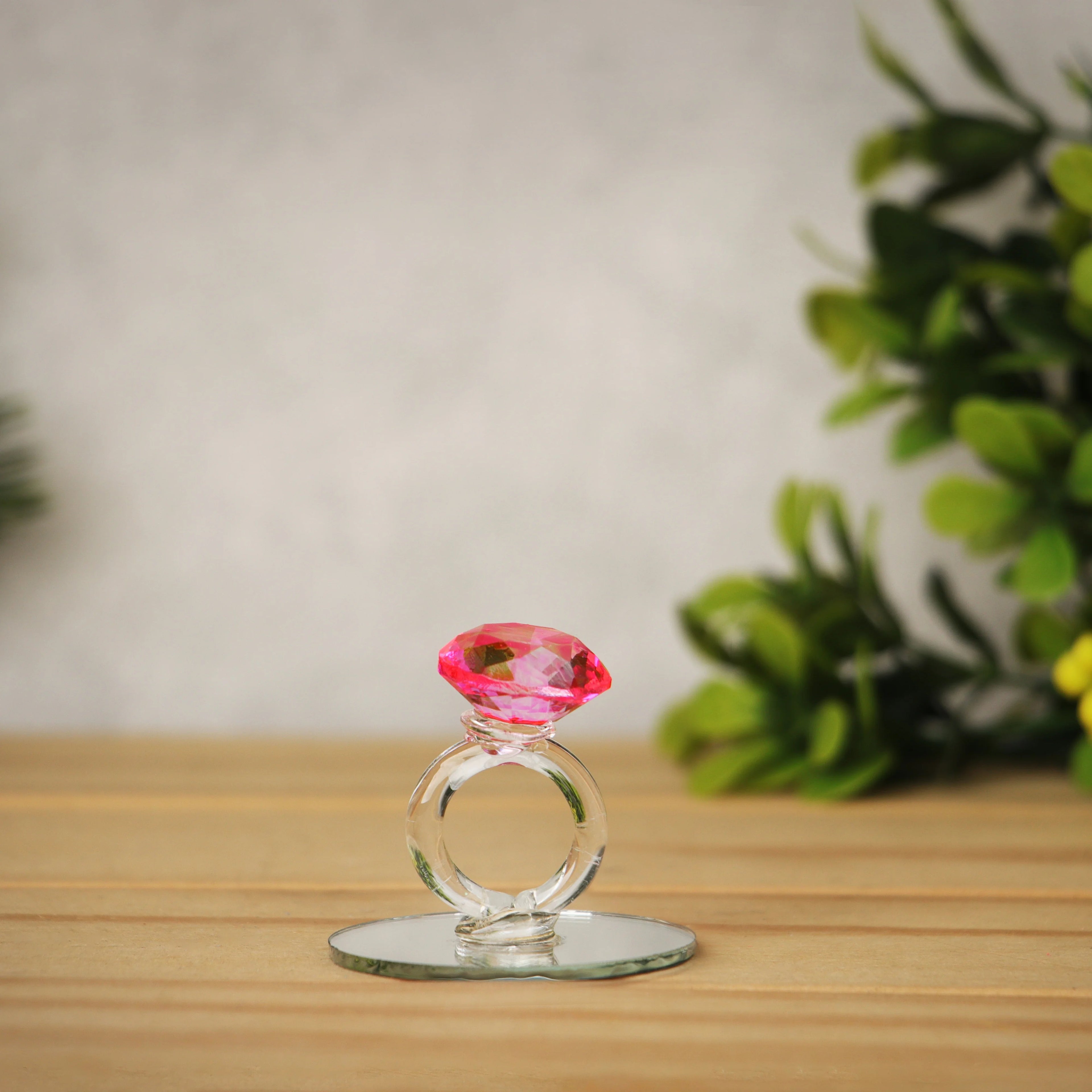 Brand New Glass Christmas Ornament Customized Color/Size 300mm Diameter Personalized Tree Crystal Home Decoration Customized