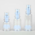 Wholesale 15ml 30ml 50ml AS Plastic Clear Snap-on Airless Cosmetic Lotion Serum Bottle With Pump