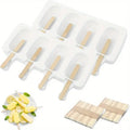 Popsicle Creative Popsicle  Silicone Popsicle Mold for Ice Cream Frozen Ice Cube Box