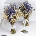 Wholesale Natural Dried Lavender Bouquet Preserved Bulk Flower Arrangement for Christmas Easter Wedding & Home Decor