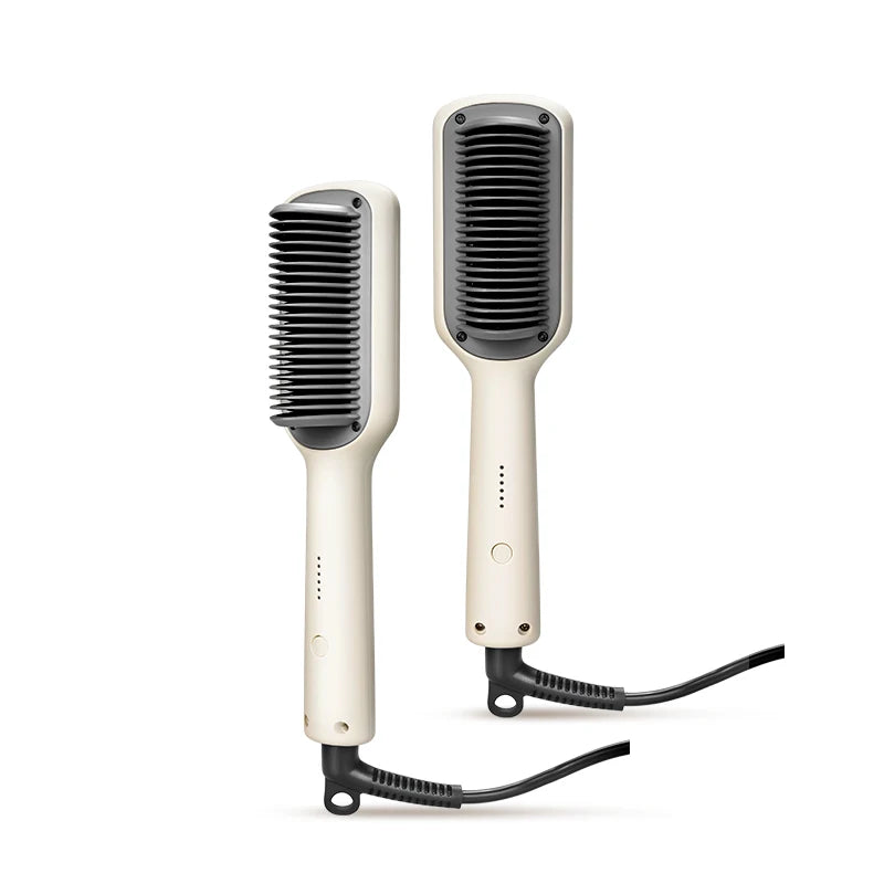 2025 super new Electric Brush Hair Straightener Comb Hair Straightening Comb Brush