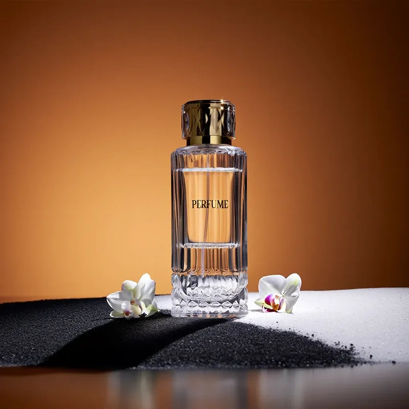 Custom Made 100ml Perfume Spray Bottle Luxury Clear Refillable Perfume Glass Bottle Without Sprayer Lid Empty Glass Bottle