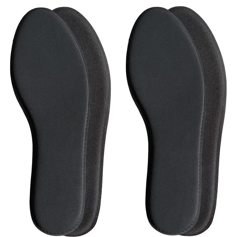Memory Foam Insoles for Work Boots Shock Absorbing Foot Pain Relief Comfort Cushion Inserts for Sports & Daily Use
