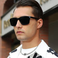 Custom Logo 2025 Fashion Men Square Sport Sun Glasses UV400 TR90 Polarized Sunglasses for Driving Gafas De Sol