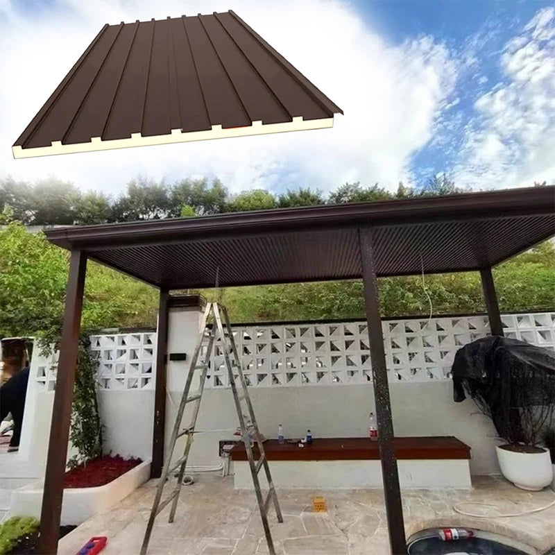 Elegant Modern Outdoor Roof Decoration with Durable Heat Resistant Aluminum Alloy Panels
