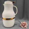 2L Pink Insulated Vacuum Flask with Lid Portable Thermos Plastic PP Best Seller for Tea & Coffee in Middle East