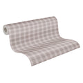 Made in Germany - Luxury Wallpaper rolls Career Grey White Non Woven Contract Wallpaper for Hotel Check - 1005 x 053 m
