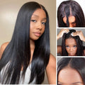 CLJhair Straight Human Hair U Part Wigs