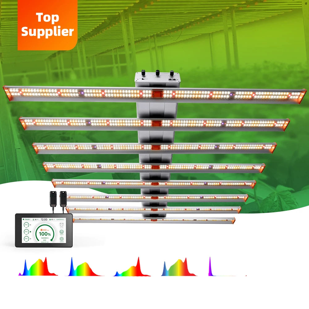 Best Price Indoor Hydroponic Gardening System Passive Far Red 10 Bars 1000w Full Spectrum Led Grow Light