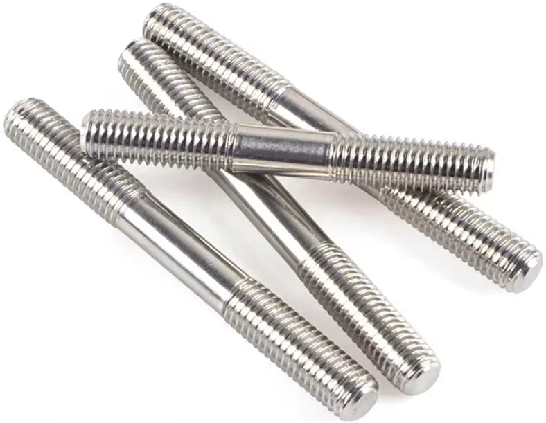 Stainless Steel ASTM A193 Gr.B8M/A194 Gr.8M Stud Bolt with Black Finish Double Head Heavy Hex Nut