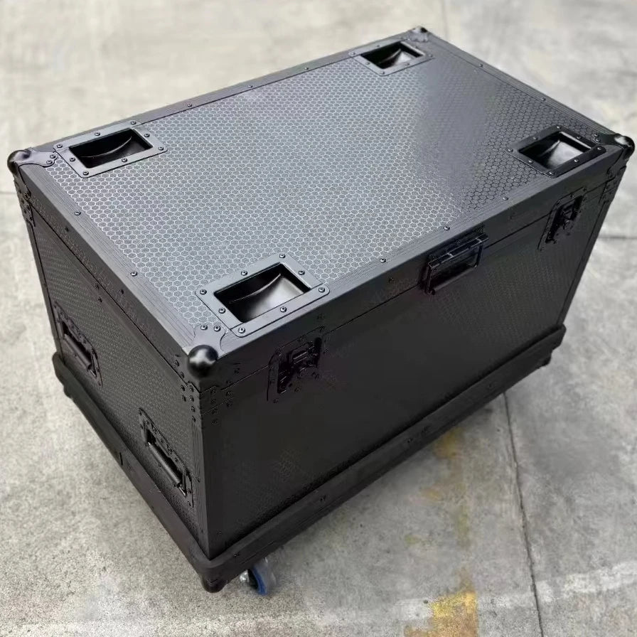 X-Bason OEM/ODM Customized Protective Shockproof Honeycomb Finish 500x500mm LED Screen Flight Case Aluminum Plywood IP67 Rating