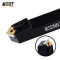 MSDNN Turning Tool Holder MSDNN External Turning Holder 2525M12 2020K12 1616H12 Tool bar