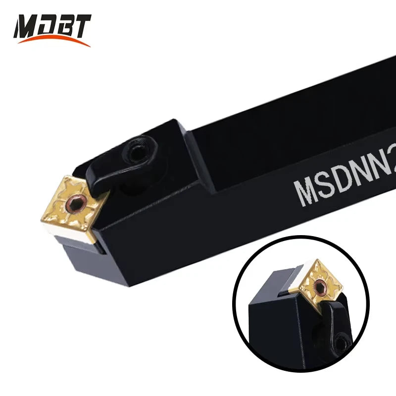 MSDNN Turning Tool Holder MSDNN External Turning Holder 2525M12 2020K12 1616H12 Tool bar