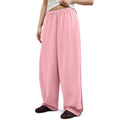 Factory Direct Sale Custom Sweatpants High Quality Baggy Sweat Pants with Pipings Women Oversized Jogging Pants Women