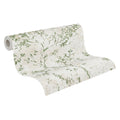 Germany Made Modern Floral Beige Green Gold Non Woven Vinyl Wallpaper Rolls-Abrasion Light Resistant-Living Room Hotel