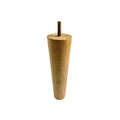 Handmade Elegant Natural Oak Chair Feet Traditional Turned Solid Wood Table Legs for Bedroom Living Room Outdoor Use-EFS-23