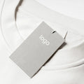 Custom Luxury Hanging Hang Tags for Socks and Clothing with Barcode Frosted PVC & Cardboard Garment Labels Custom Colors