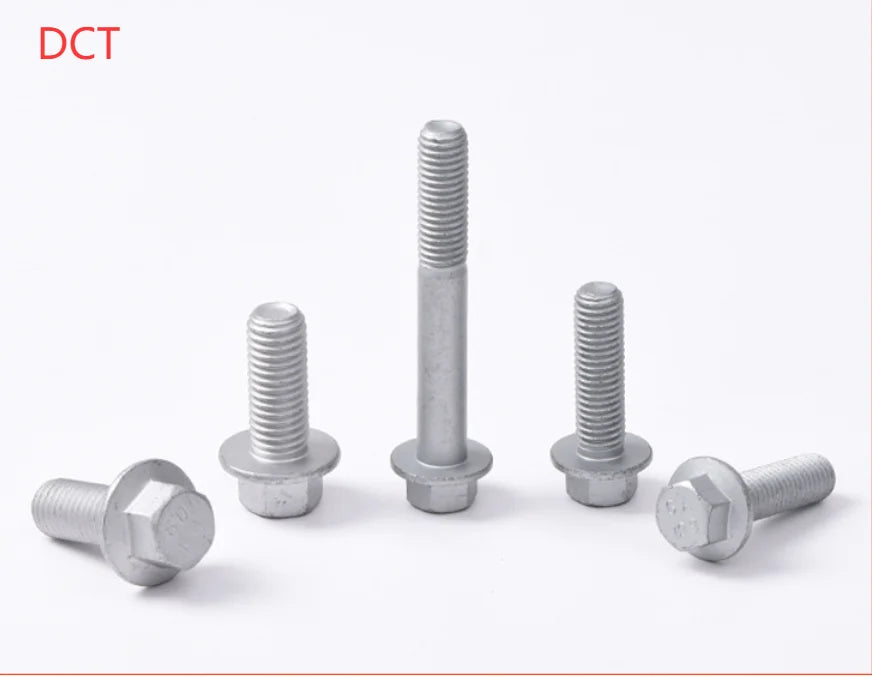 Hex Flange Bolt / Flange Face Screw  GB5787 16674.1 Q184 Carbon Steel Grade 10.9