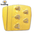 Husqvarna Compatible Redi Lock PCD Grinding Plate with 5 Quarter Round Tips for Sharp and Efficient Coating Removal