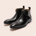 Trendy Bestsellers Men's High Quality Handmade Antiquing Process Ankle Boots Genuine Leather British Style