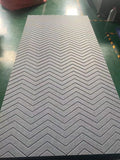 Carved Art Adhesive Acoustic Panels 3d Decorative Acoustic Panel Polyester Fiber