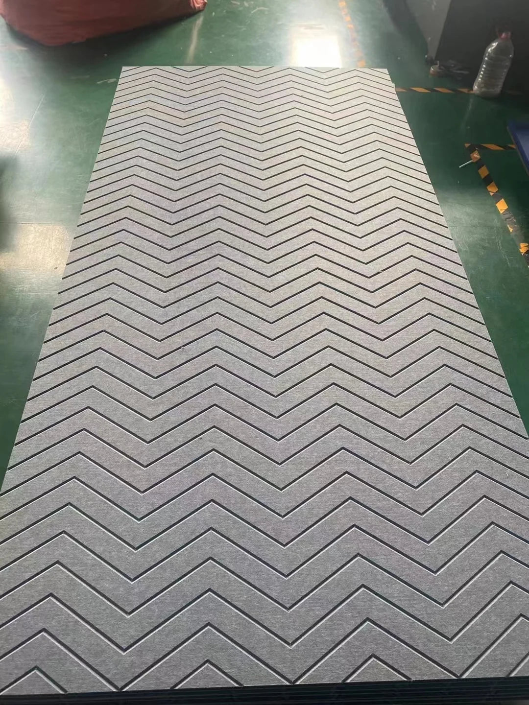 Carved Art Adhesive Acoustic Panels 3d Decorative Acoustic Panel Polyester Fiber