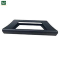 Netherlands Veranda Doorgrips  RAL7016 Antraciet RAL9005 Aluminium Door Handle for Thickness Sliding Door Handle