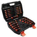 KSEIB High Quality Screwdriver and Bit Set 52-Pc. for Tightening the Screws and Fasteners