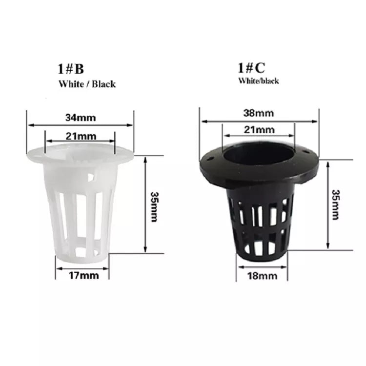 Wholesale Small Blue Plastic Hydroponic Cup for Soilless Vegetable & Fruit Root Cultivation for Agricultural Greenhouses