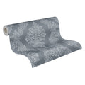 Made Germany-Wallpaper Rolls Ornament Anthracite Grey Non Woven Vinyl Wallpaper Geometric 1005 X 053m Living Room Kitchen