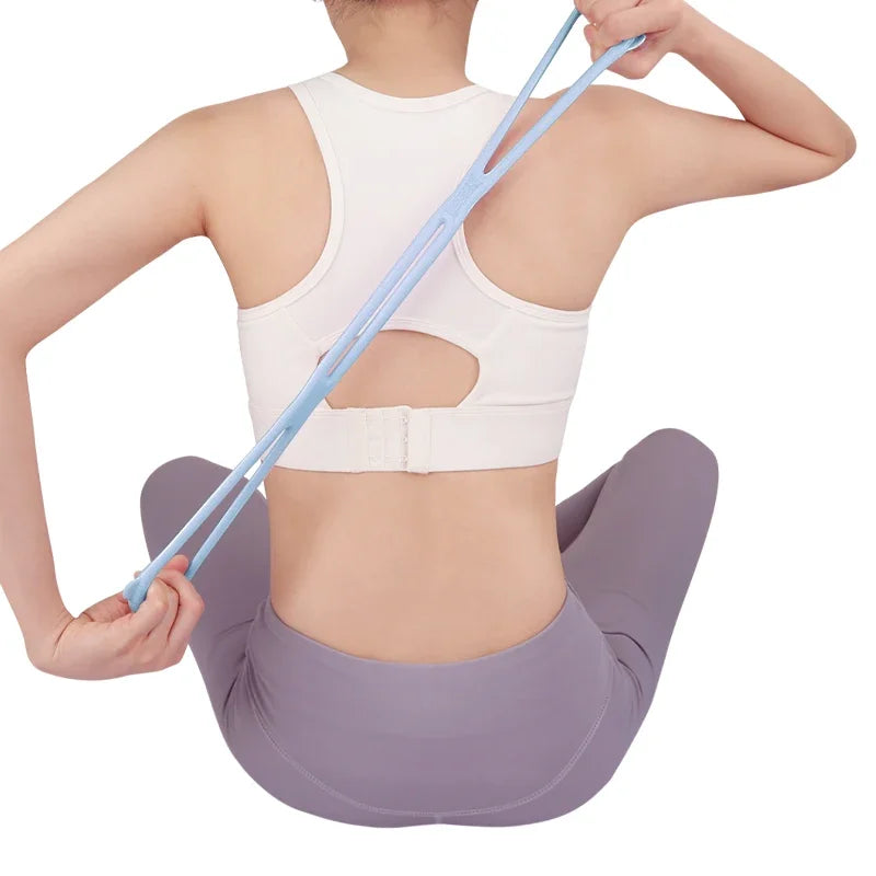 Resistance Training Bands Set Portable Exercise Band System for Home Gym Strength Training Yoga and Full-Body Workout
