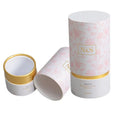 Custom Skincare Paper Tube Rigid Box with Embossing & Matt Lamination Recyclable Beauty Packaging for Skincare Cosmetic Products