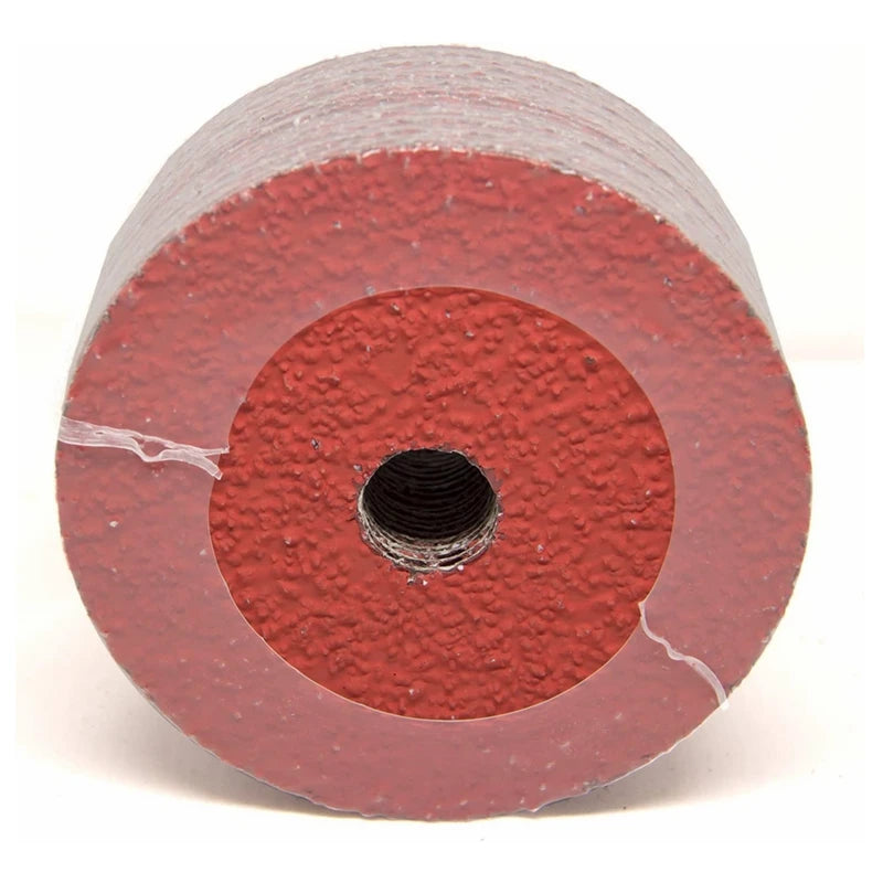 Pexmientas 5 Inch 125mm Abrasive Ceramic Resin Backing Stainless Steel Grinding Fiber Disc