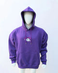 Elite Purple Streetwear Hoodie | Heavyweight 350GSM Fleece Cotton Oversized Pullover | Custom Logo Embroidered Urban Sweatshirt