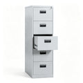 5 Drawer Steel Vertical Filing Cabinet Metal Office Storage Cabinet with Lock MegaBDM
