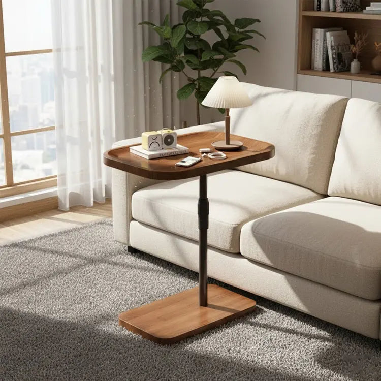 2-in-1 Foldable Extendable Coffee Table Modern Height Adjustable Transforming Dining Table for Home and Office