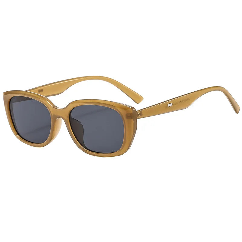 Unisex Small Frame Sunglasses High Personalized Eyewear Protection Men Women Fashionable Metal PC Lunette De Soleil Custom Lens
